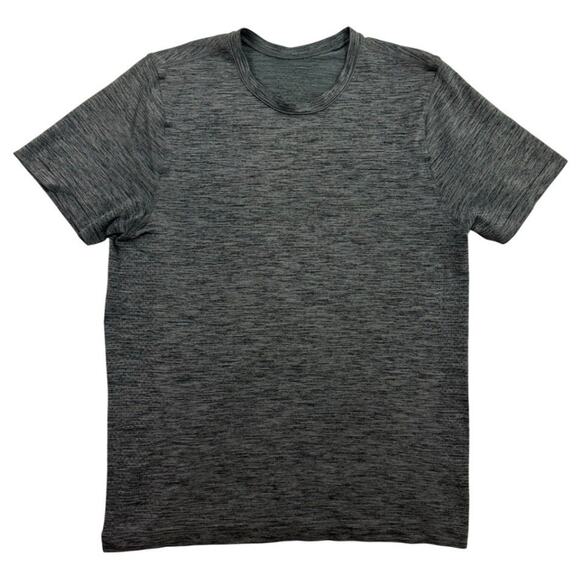Lululemon Men’s Metal Vent Tech T Shirt Grey Crew Tee Medium Lightweight - Picture 1 of 10